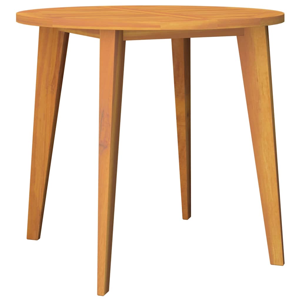 vidaXL 3 Piece Garden Dining Set Solid Wood Acacia 4