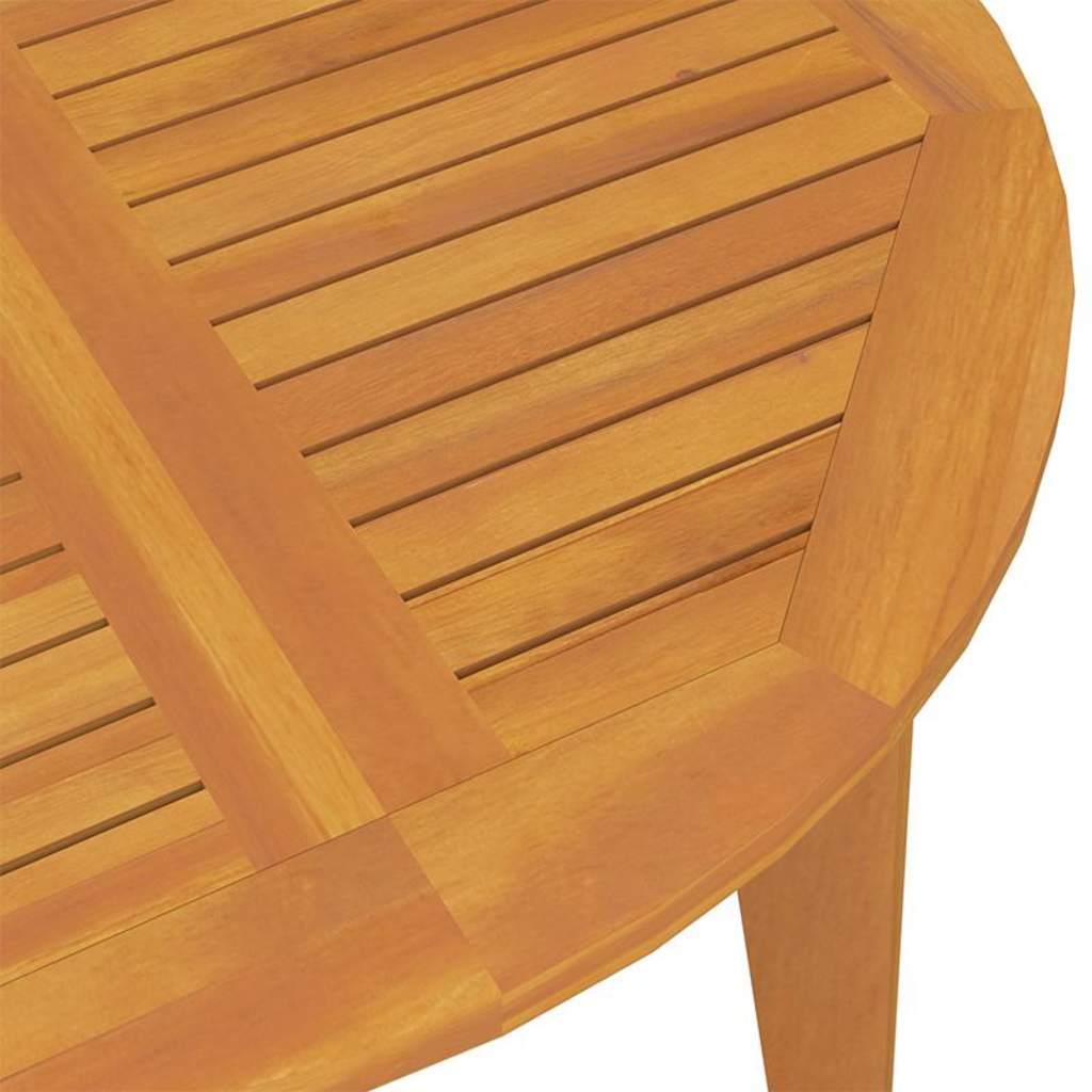vidaXL 3 Piece Garden Dining Set Solid Wood Acacia 6