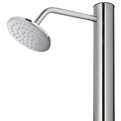 vidaXL Garden Shower 215 cm Stainless Steel 6