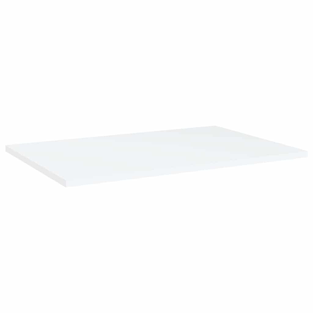 Bookshelf Boards 60x40x1.5 cm Engineered Wood 4 pcs White