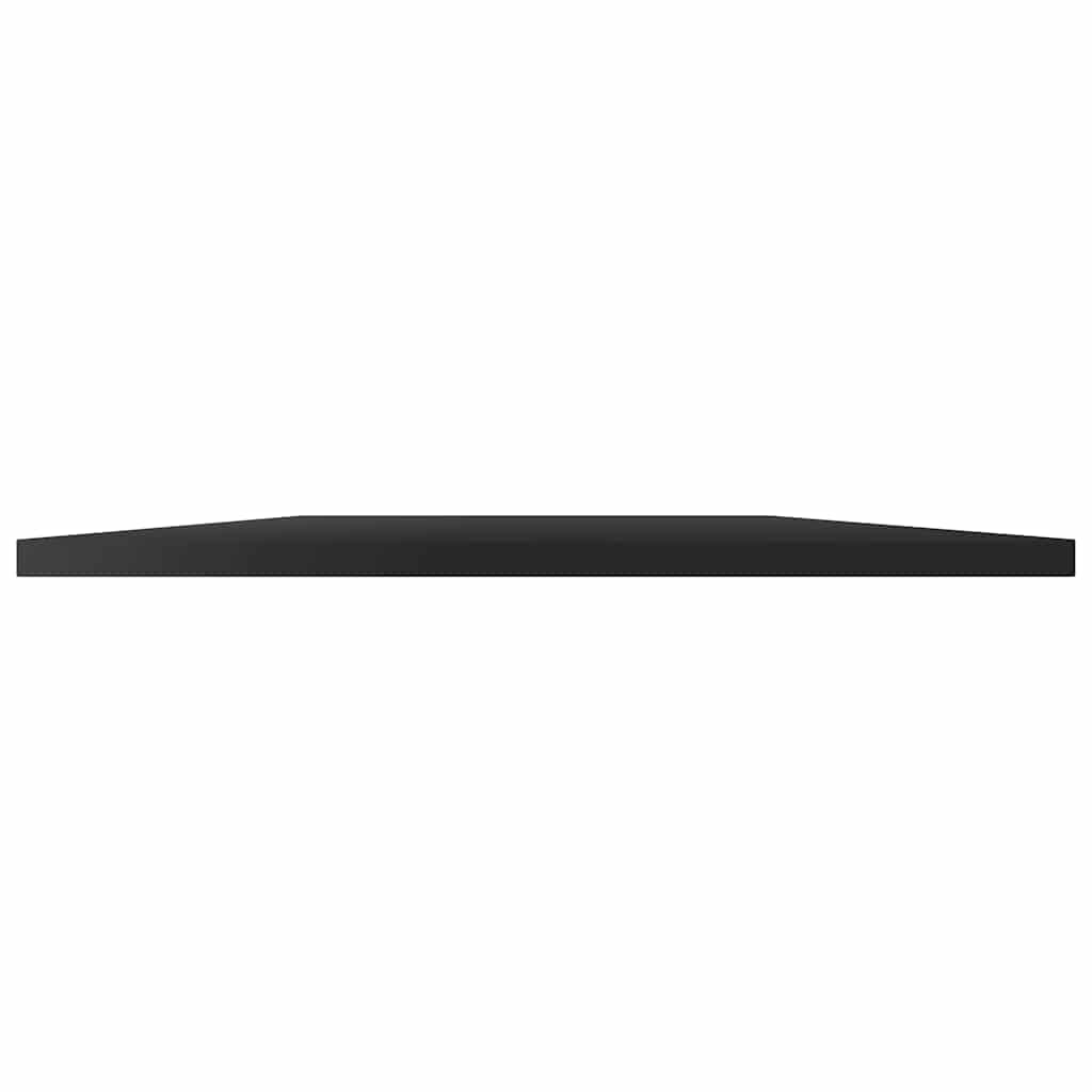 Bookshelf Boards 60x50x1.5 cm Engineered Wood 8 pcs High gloss black