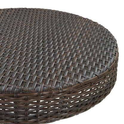 vidaXL 5 Piece Garden Bar Set Poly Rattan Brown 6