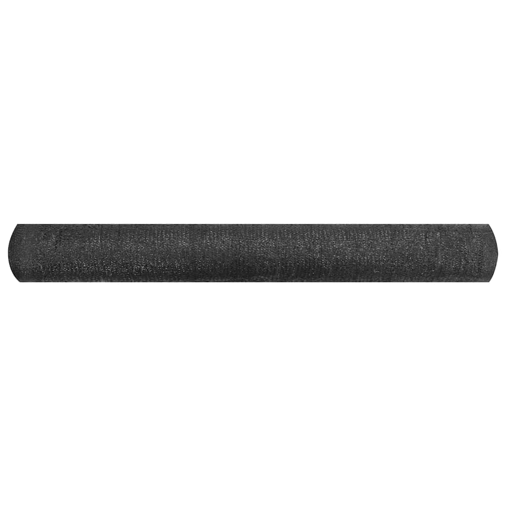 Privacy Net 1x25 m HDPE 195 g/m² 195 gsm Black 1.5 m