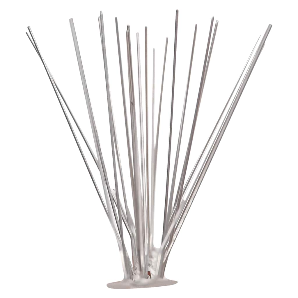 2-row Stainless Steel Bird & Pigeon Spikes Set of 6 20 m