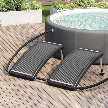vidaXL Curved Pool Solar Heating Panels 2 pcs 110x65 cm 1