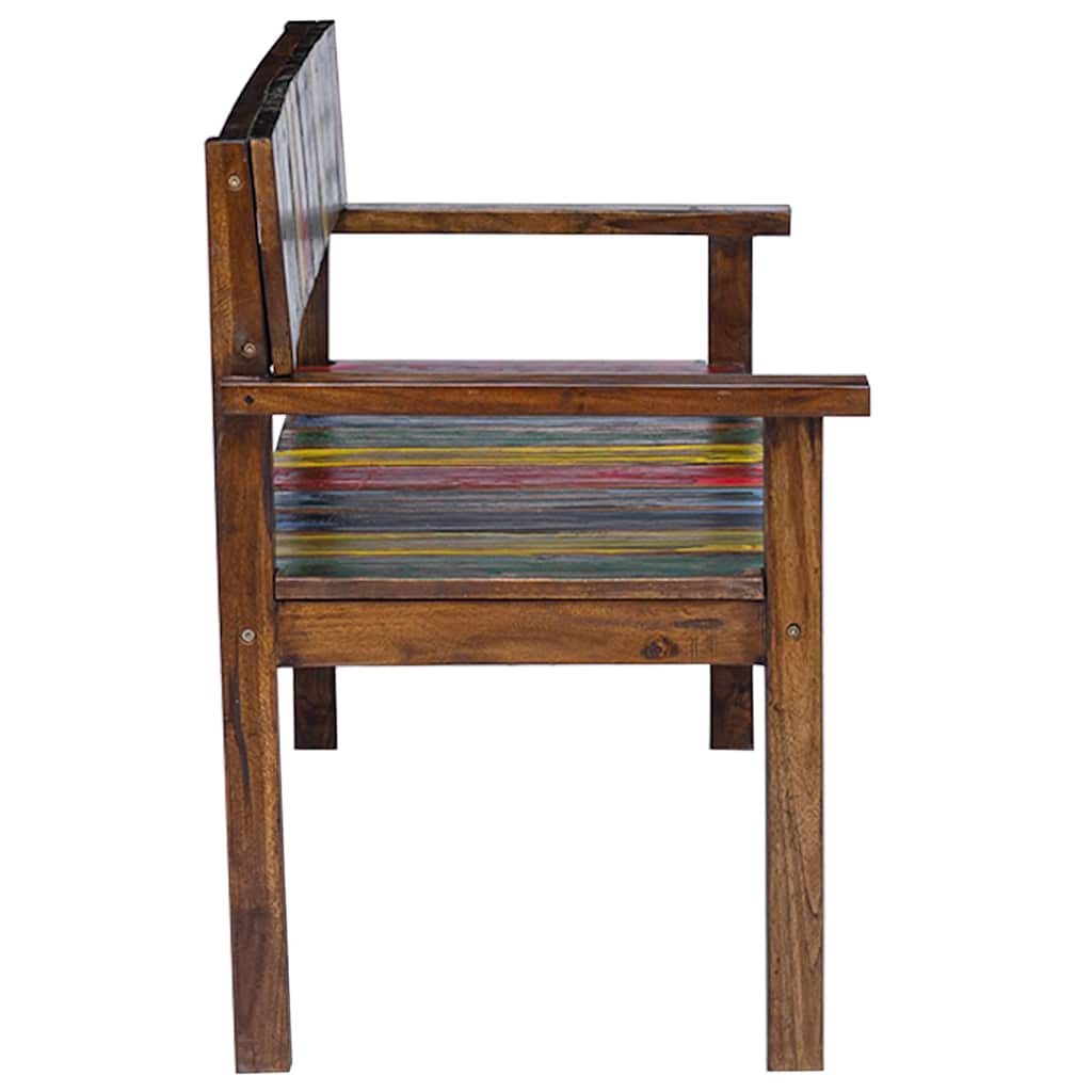 Dining Chairs Solid Reclaimed Wood 4