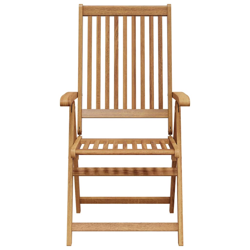 vidaXL Folding Chairs 6 pcs Solid Acacia Wood 6