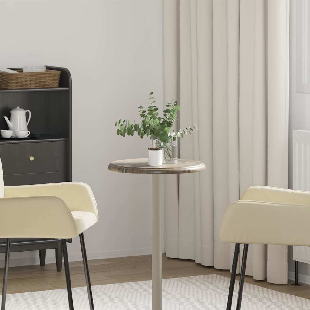 Table Top Ø40x2,5 Marble Grey Ø 40 x 2.5 cm