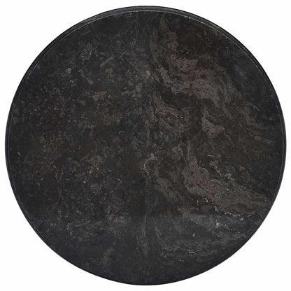 Table Top Ø40x2,5 Marble Black Ø 50 x 2.5 cm
