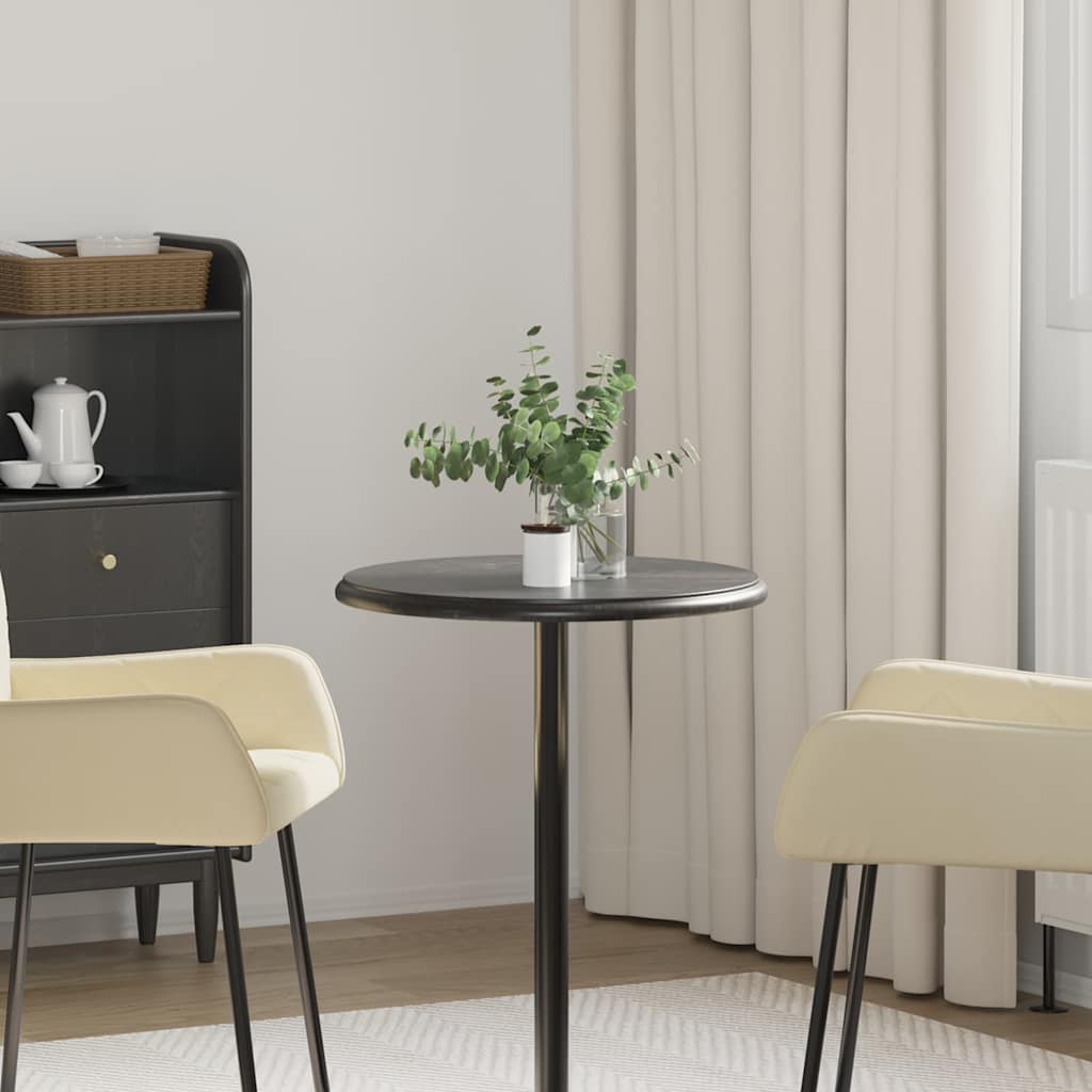 Table Top Ø40x2,5 Marble Black Ø 50 x 2.5 cm