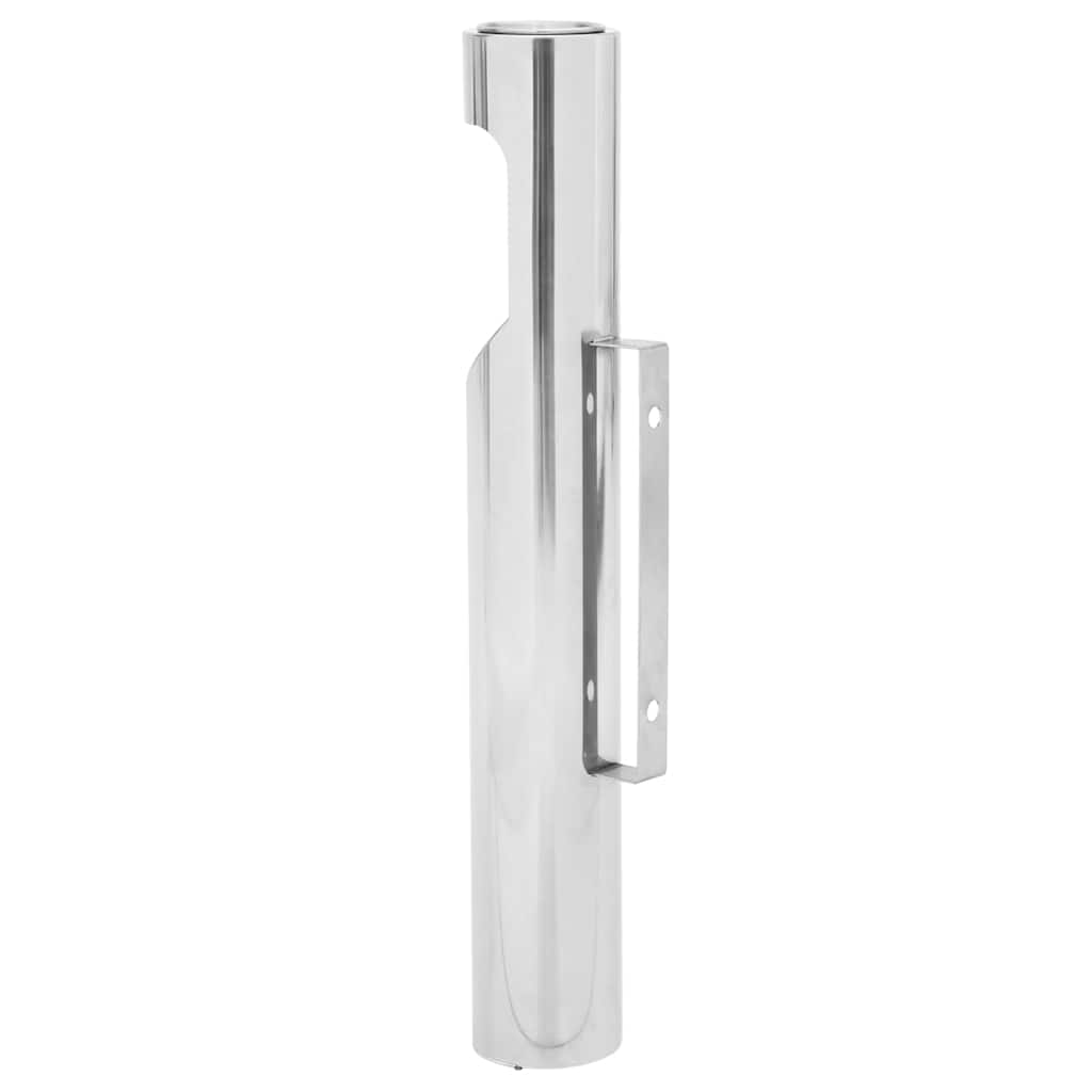 149570 vidaXL Wall Mounted Ashtray Stainless Steel 4