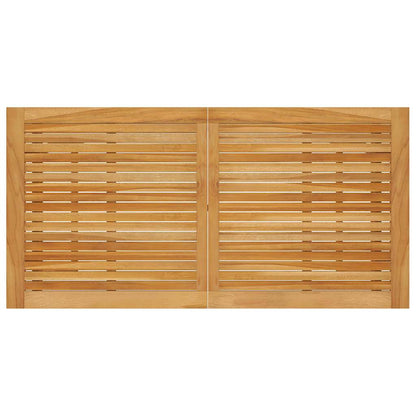 vidaXL 5 Piece Garden Bar Set Brown 6