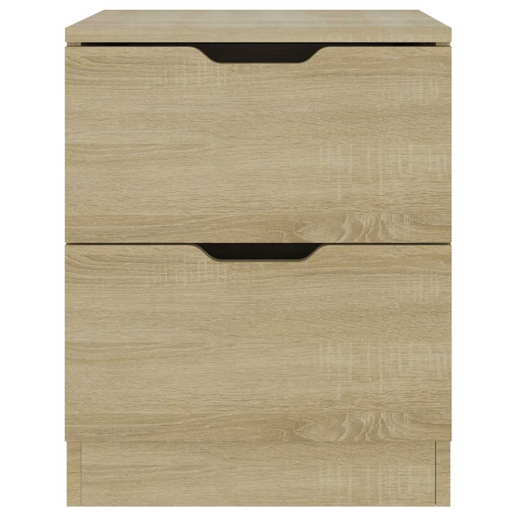 Bedside Cabinet 40x40x50 cm Engineered Wood Sonoma oak 2