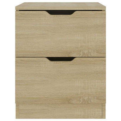 Bedside Cabinet 40x40x50 cm Engineered Wood Sonoma oak 2