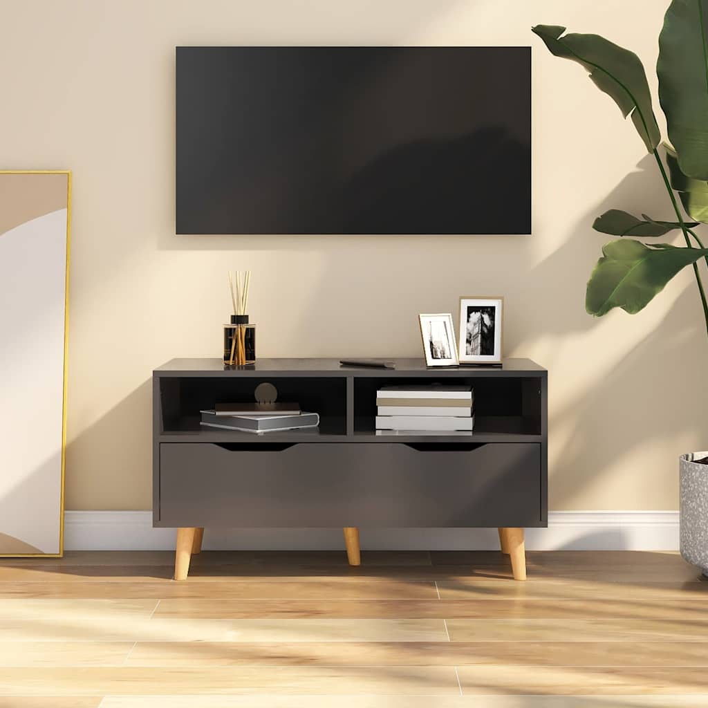 TV Cabinet 90x40x48,5 cm Engineered Wood Grey