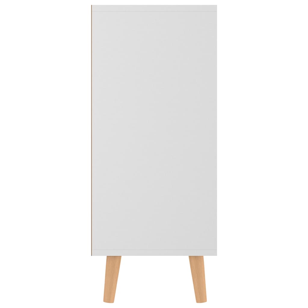 Sideboard 90x30x72 cm Engineered Wood White