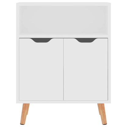 Sideboard 60x30x72 cm Engineered Wood White