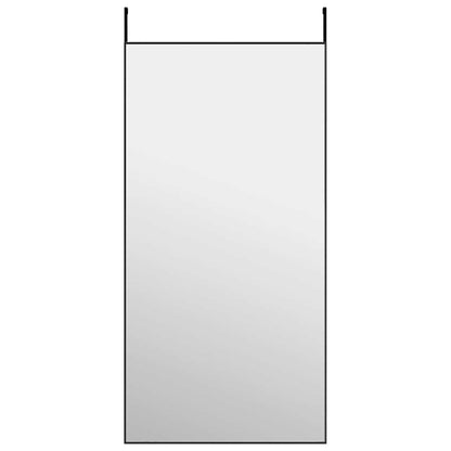 Door Mirror Glass and Aluminium 50 cm