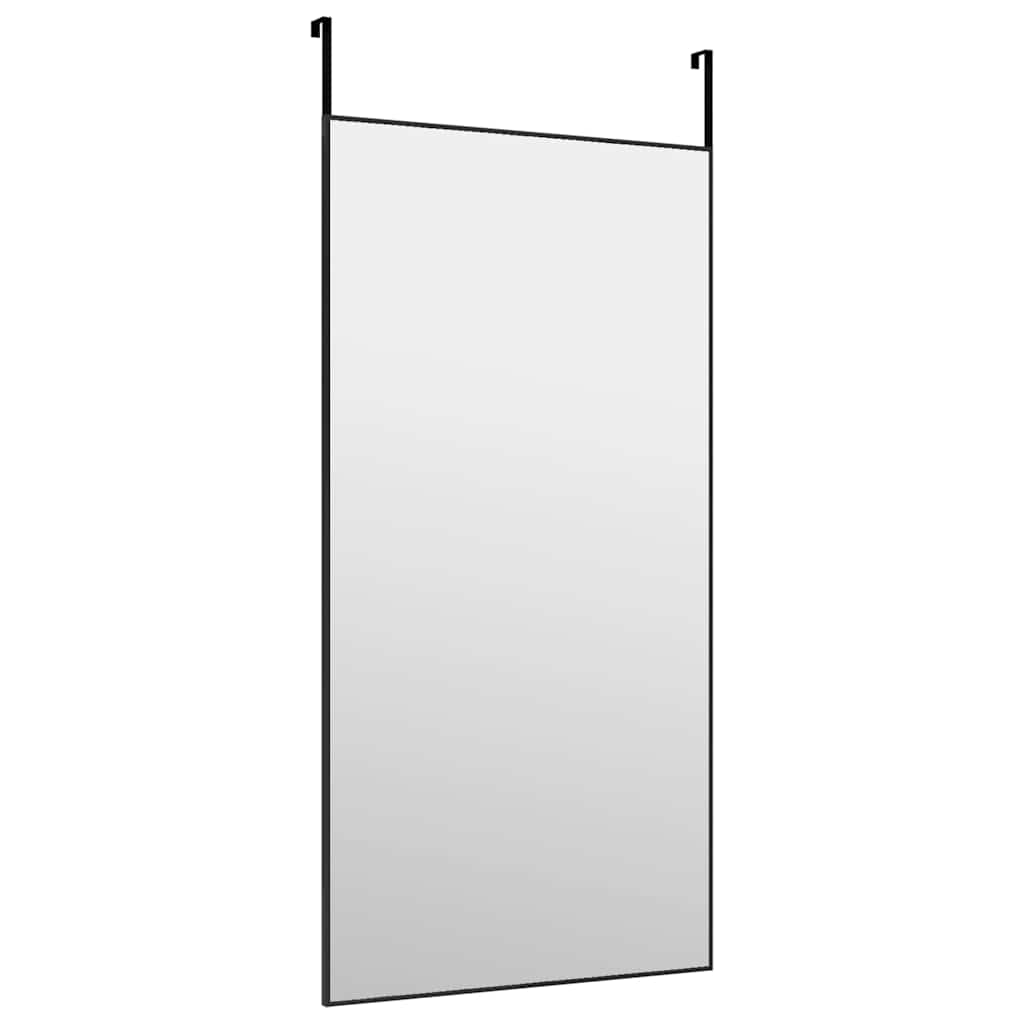 Door Mirror Glass and Aluminium 50 cm
