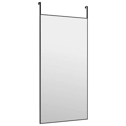 Door Mirror Glass and Aluminium 50 cm