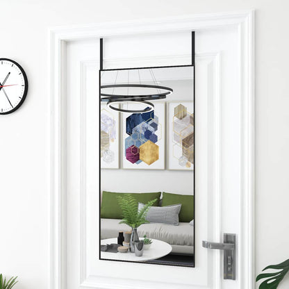 Door Mirror Glass and Aluminium 50 cm