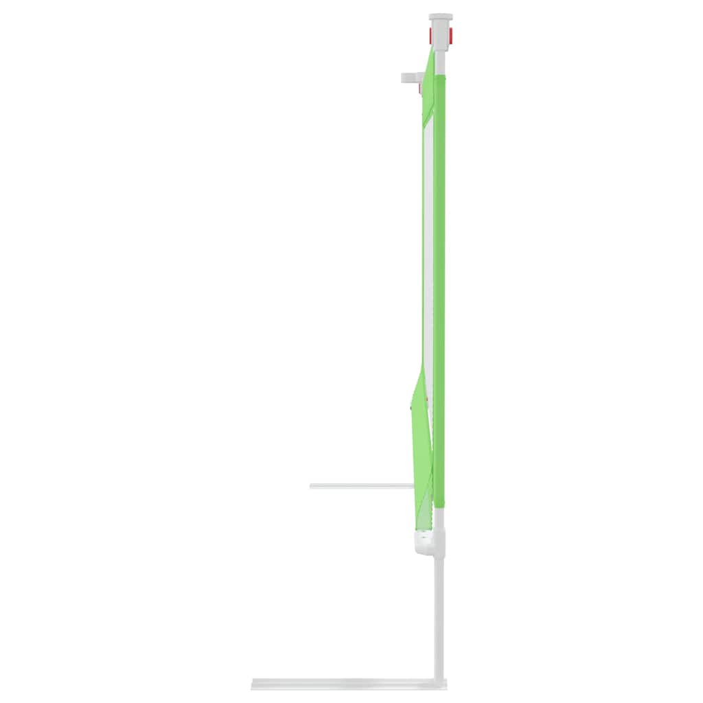 vidaXL Toddler Safety Bed Rail Green 100x25 cm Fabric 4