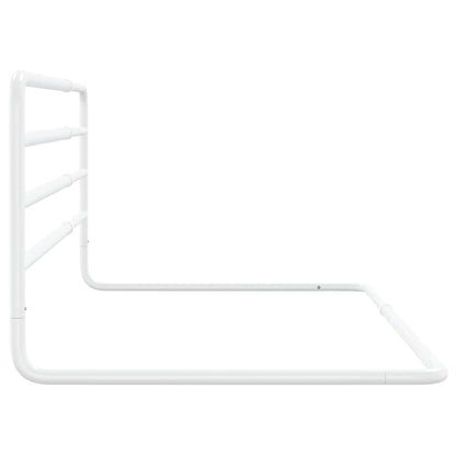 vidaXL Toddler Safety Bed Rail White (76-137)x55 cm Iron 4
