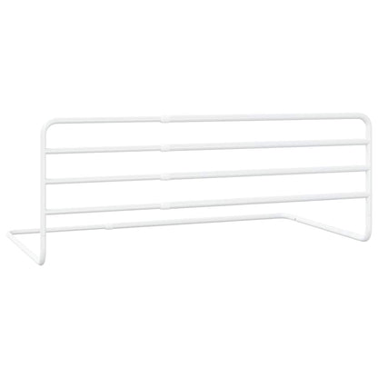 vidaXL Toddler Safety Bed Rail White (76-137)x55 cm Iron 5