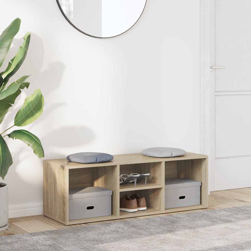vidaXL Shoe Storage Bench 102x35x35 cm Engineered Wood