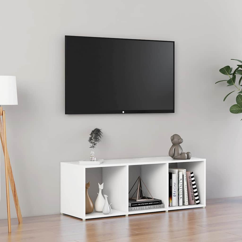 TV Cabinet 72x35x36,5 cm Engineered Wood White