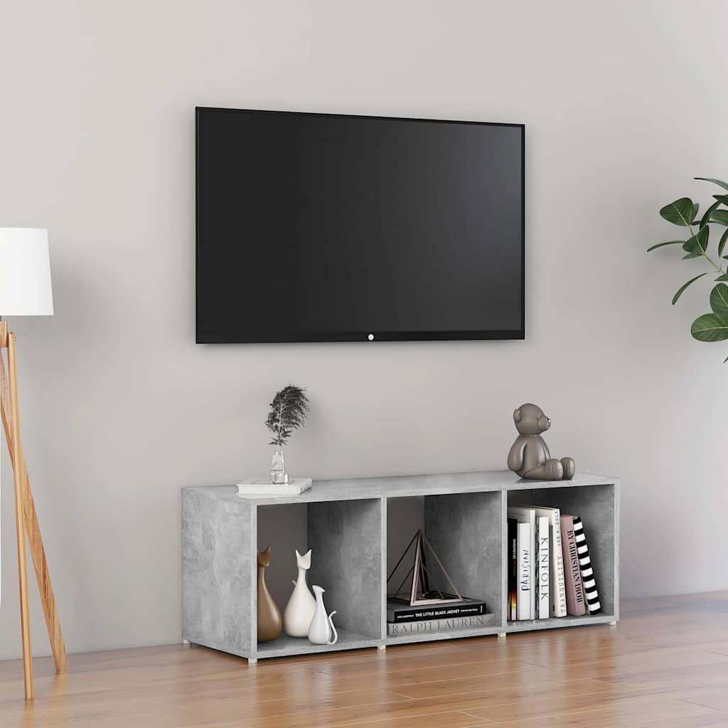 TV Cabinet 72x35x36,5 cm Engineered Wood Concrete grey
