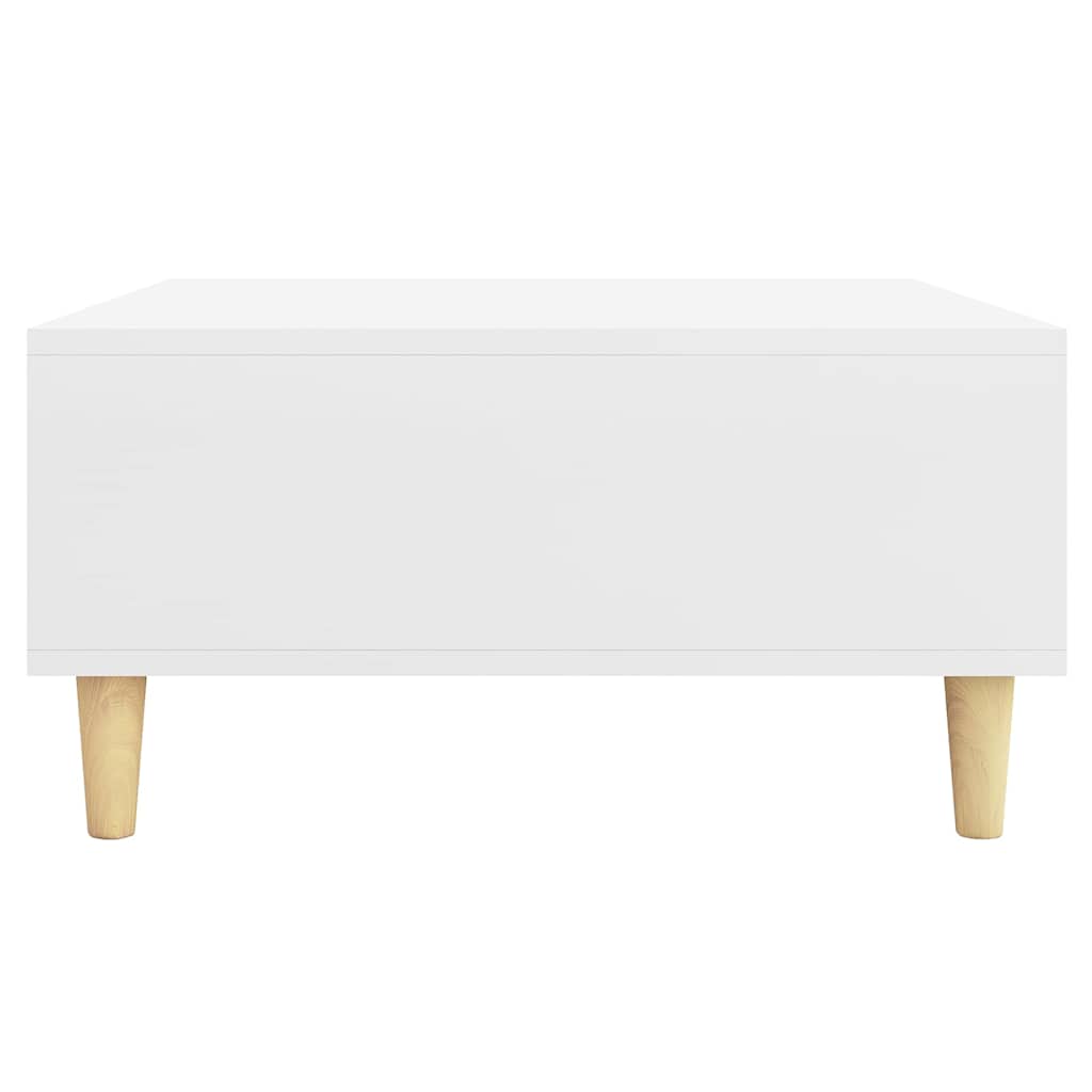 Coffee Table 60x60x30 cm Engineered Wood White