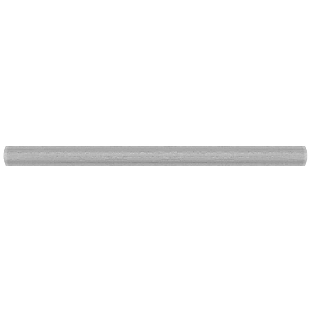 Mesh Screen Aluminium Silver 112 cm 2000 cm