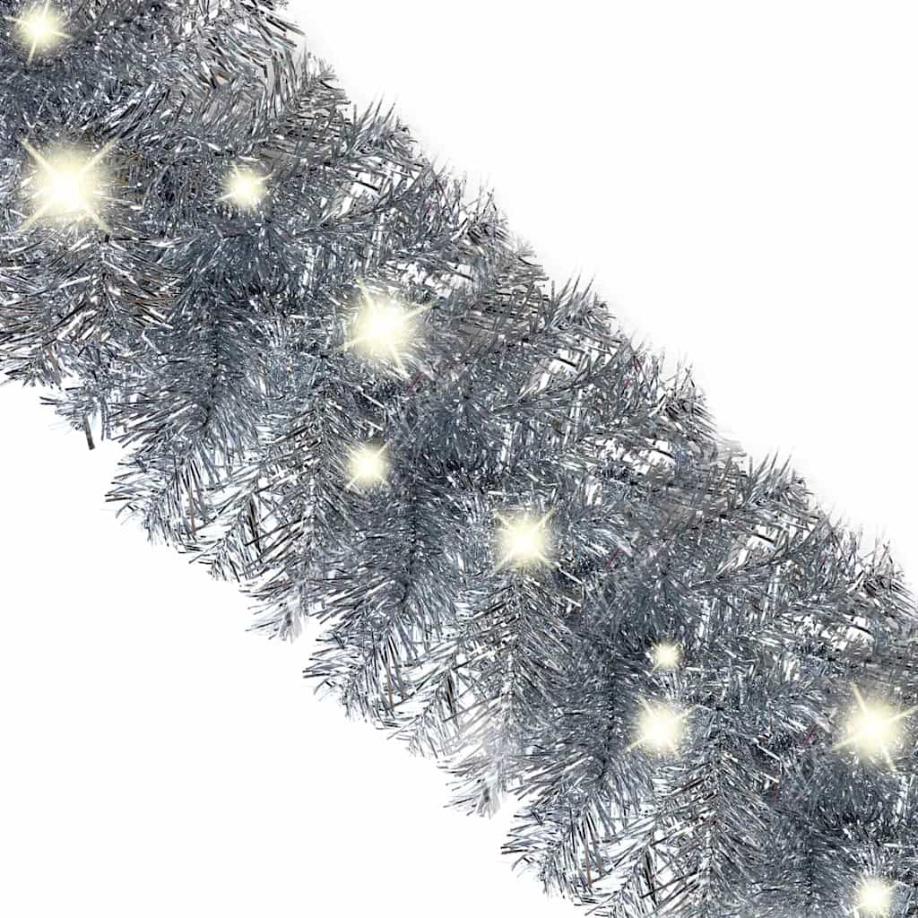 Christmas Garland with LED Lights 20 m