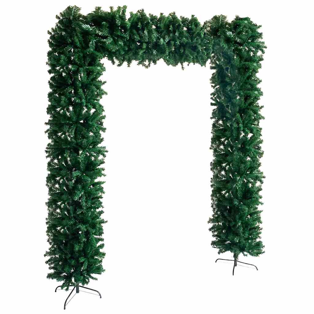vidaXL Christmas Tree Arch Green 240 cm 3