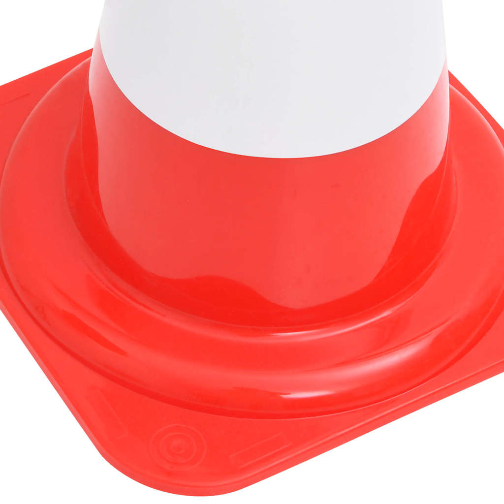 Reflective Traffic Cones Red and White 50 cm Without chain 20
