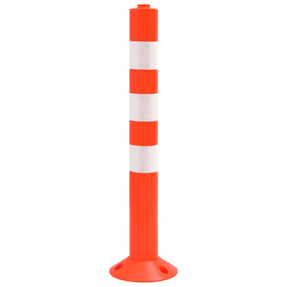 vidaXL Traffic Control Bollards 10 pcs 75 cm PE 2