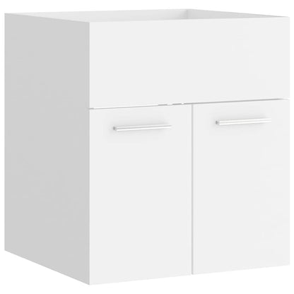 Bathroom Furniture Set Engineered Wood 41 x 38.5 x 46 cm White
