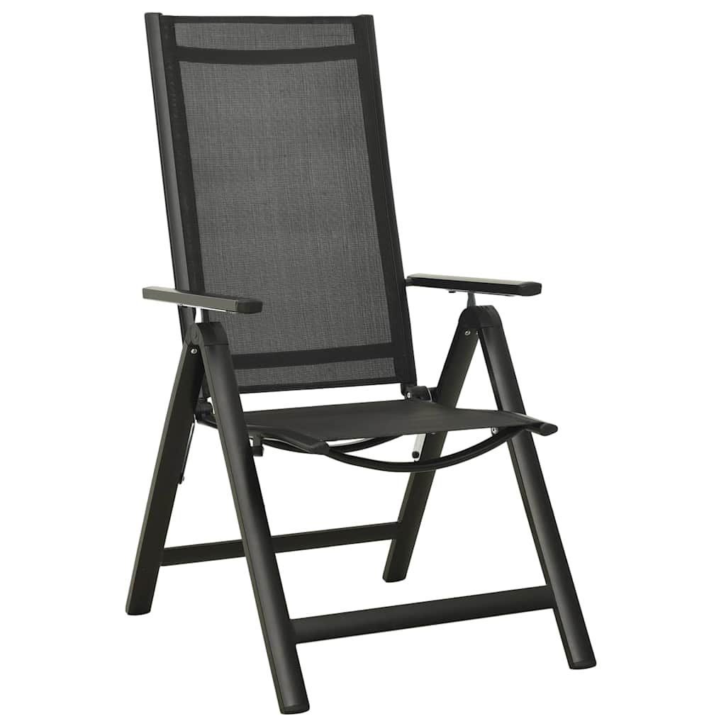 vidaXL 5 Piece Garden Dining Set Aluminium Anthracite 5