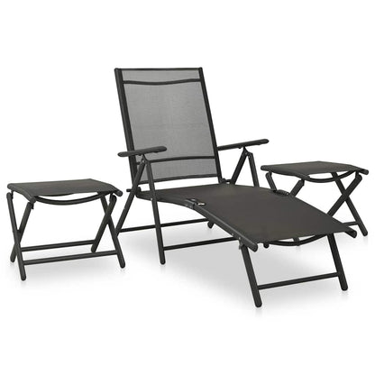 12 Piece Garden Dining Black