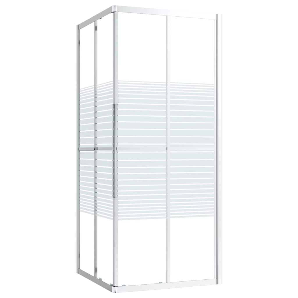 150762 vidaXL Shower Cabin ESG 80x80x180 cm 2