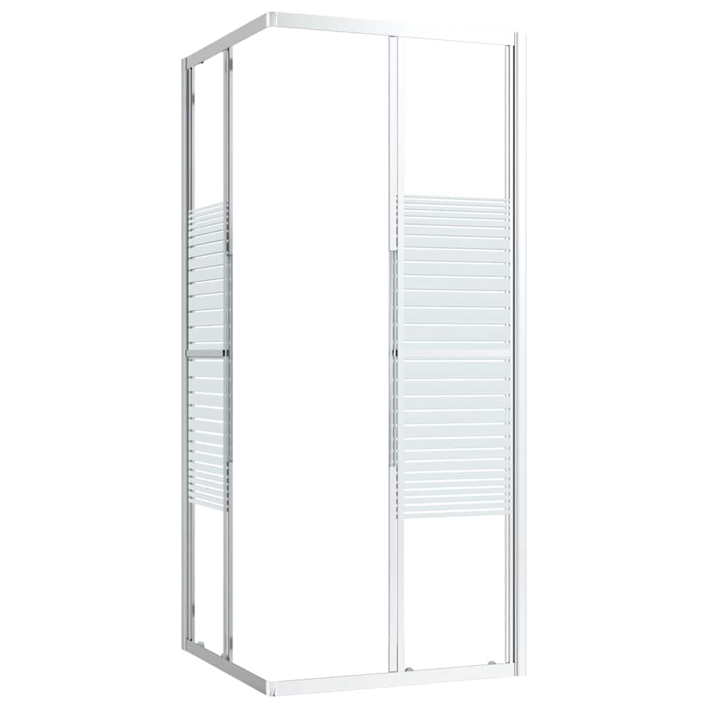 150762 vidaXL Shower Cabin ESG 80x80x180 cm 4