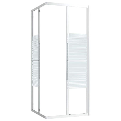 150762 vidaXL Shower Cabin ESG 80x80x180 cm 4