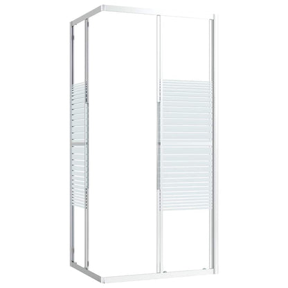150763 vidaXL Shower Cabin ESG 90x70x180 cm 4