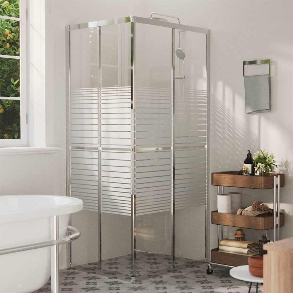 150763 vidaXL Shower Cabin ESG 90x70x180 cm 1