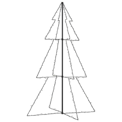 Christmas Cone Tree 160 LEDs Indoor and Outdoor 78x120 cm Warm white 180 cm 118 cm