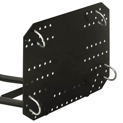 151007 vidaXL Snow Plough for ATV 115x38 cm Black 6
