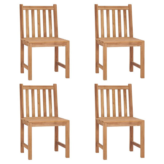 Garden Chairs Solid Teak Wood 4