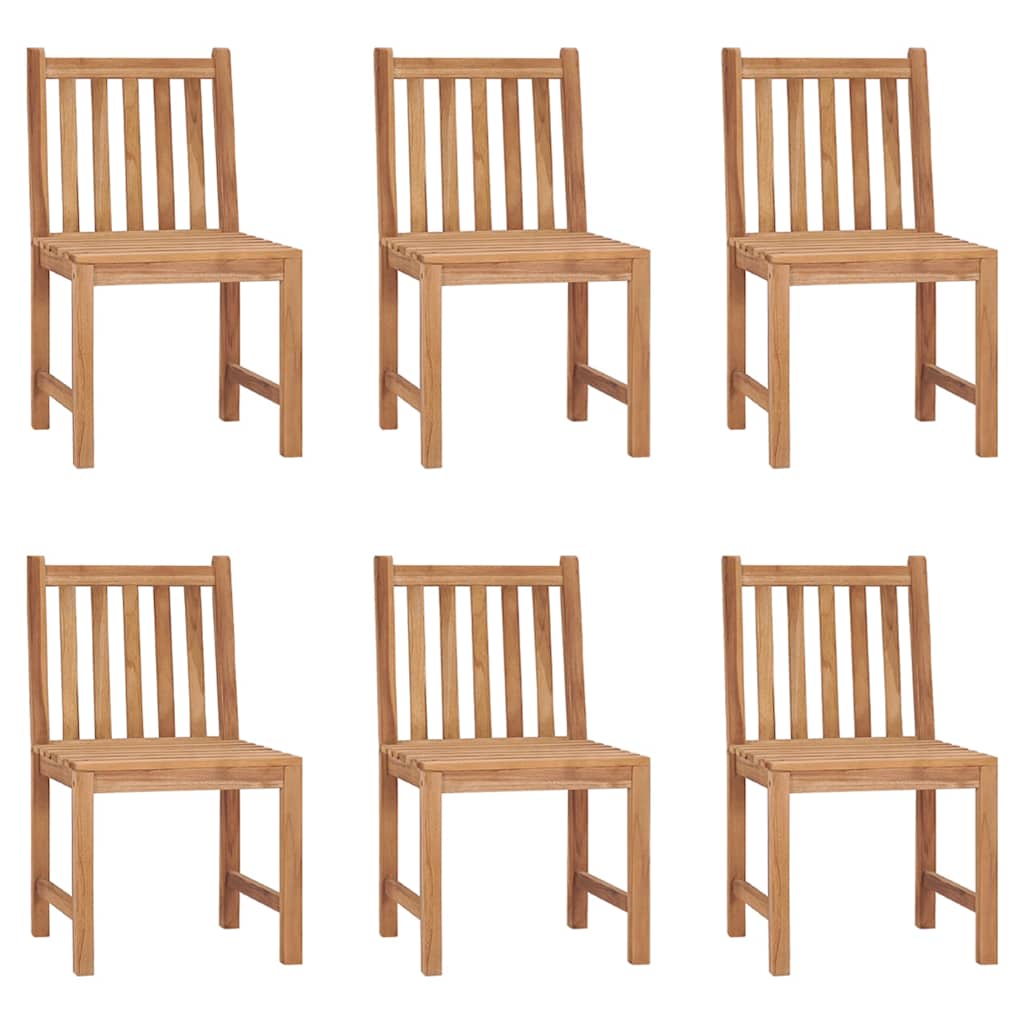 Garden Chairs Solid Teak Wood 6