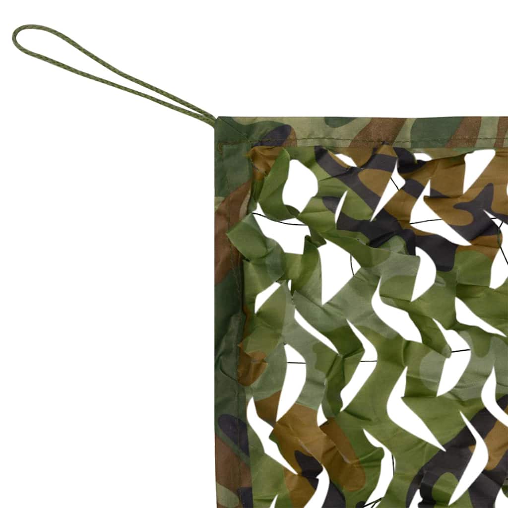 Camouflage Net with Storage Bag 4x6 m Green Width 400 cm 500 cm